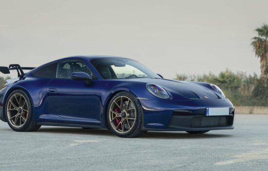Porsche-azul-992-3/4